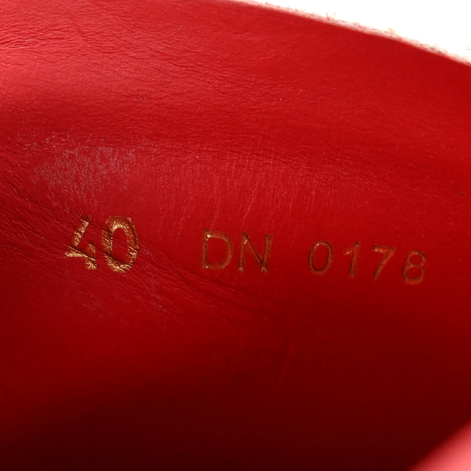 Calfskin Band Logo Womens Urban Street Sneakers 40 White Red - Image 9
