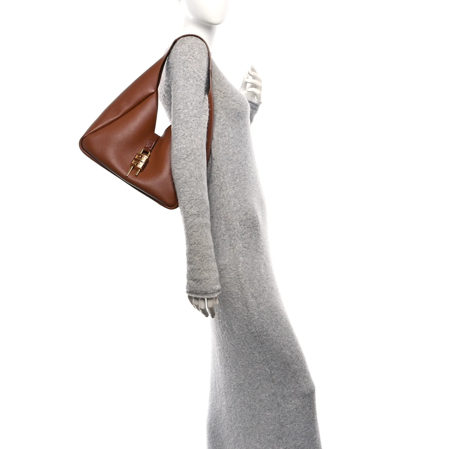 Calfskin Medium G-Lock Hobo Tan - Image 2