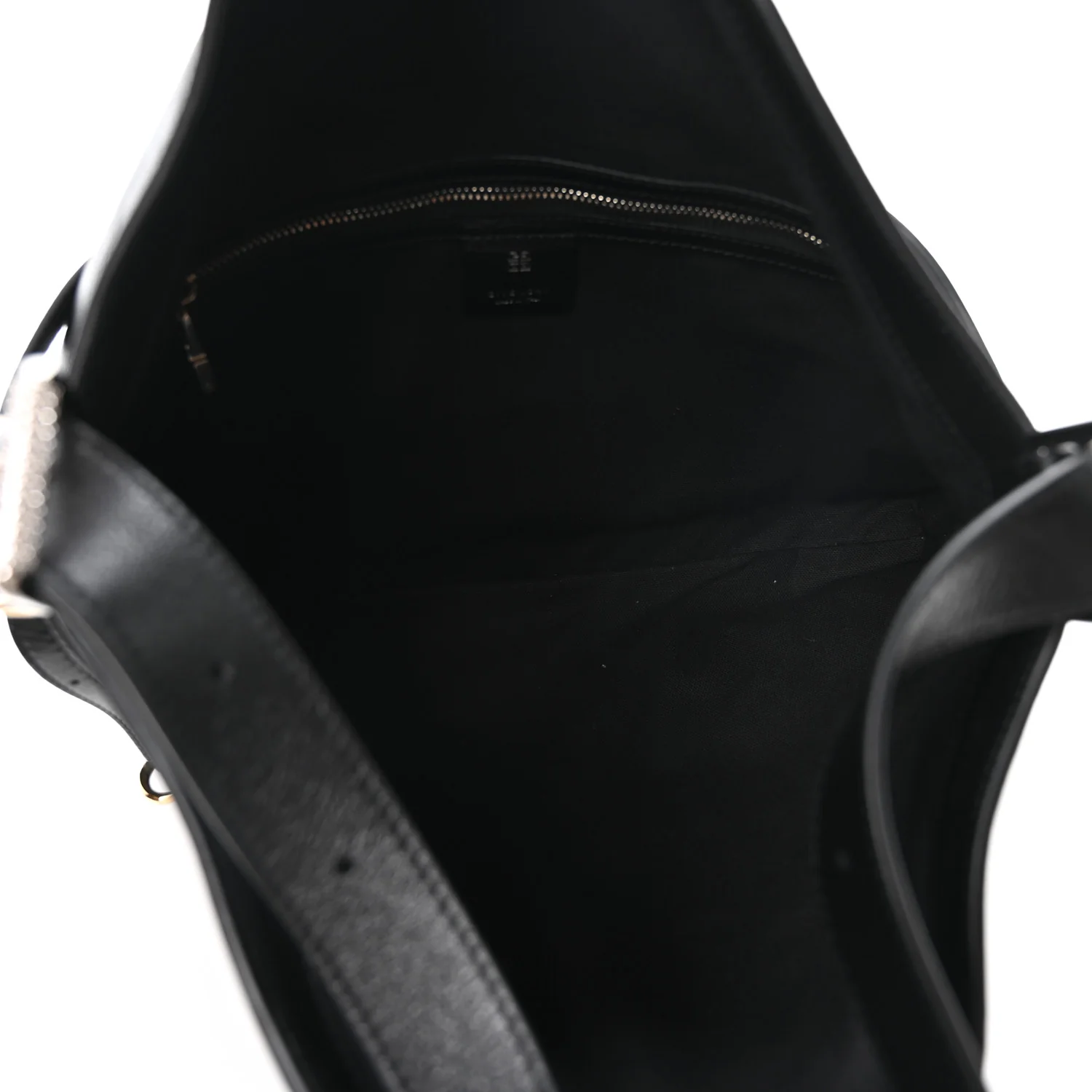 Calfskin Medium Voyou Bag Black - Image 5