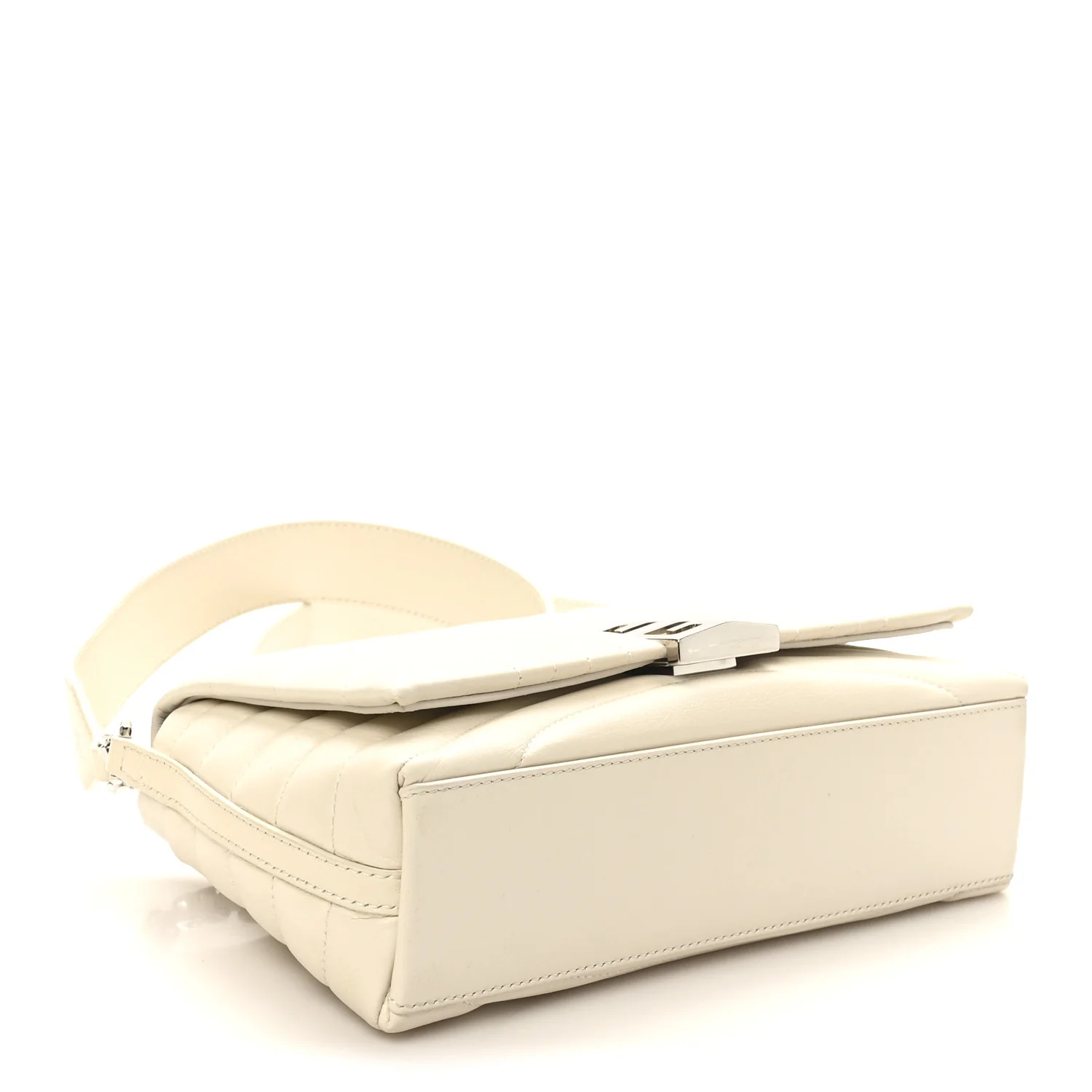 Calfskin Quilted Small 4G Shoulder Bag Ivory - Image 4