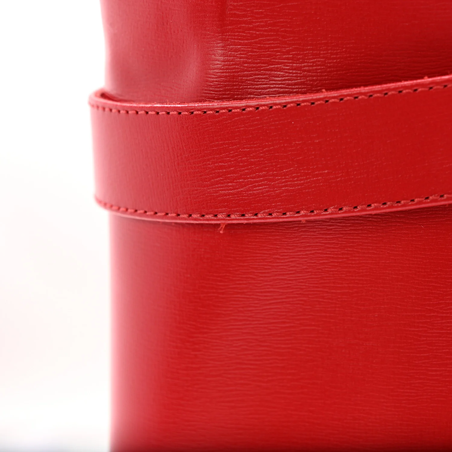 Calfskin Shark Lock Ankle Boots 39.5 Red - Image 12