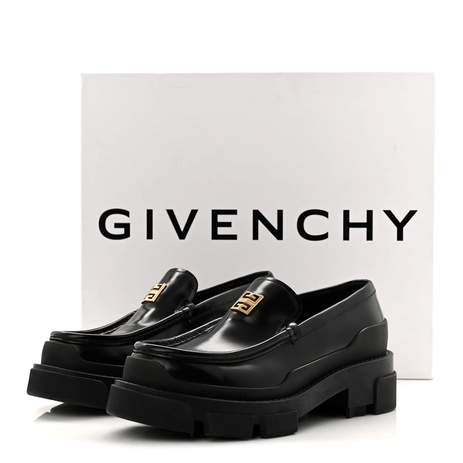 Calfskin Terra Moccassins 37.5 Black - Image 11