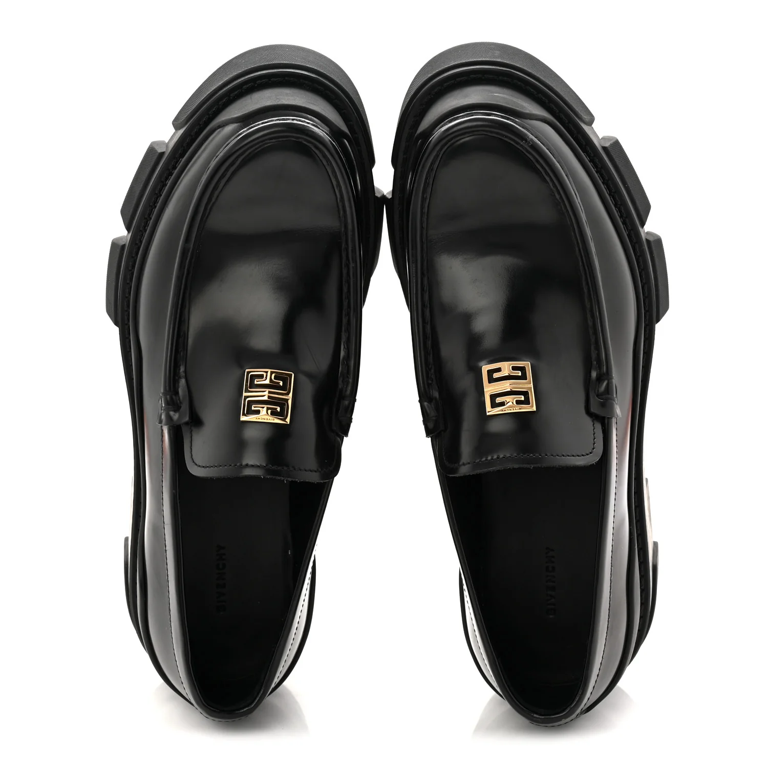 Calfskin Terra Moccassins 37.5 Black - Image 2