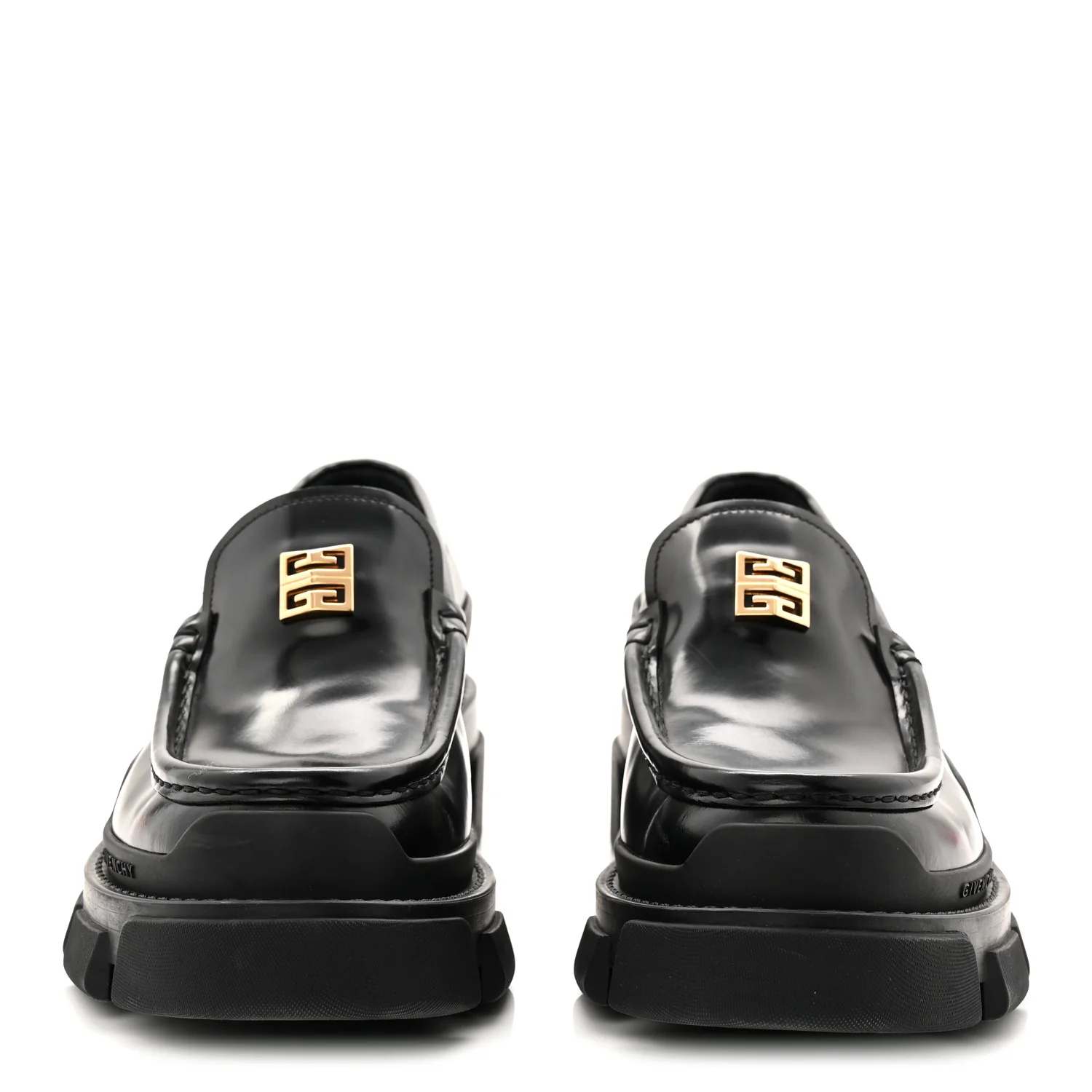 Calfskin Terra Moccassins 37.5 Black - Image 3