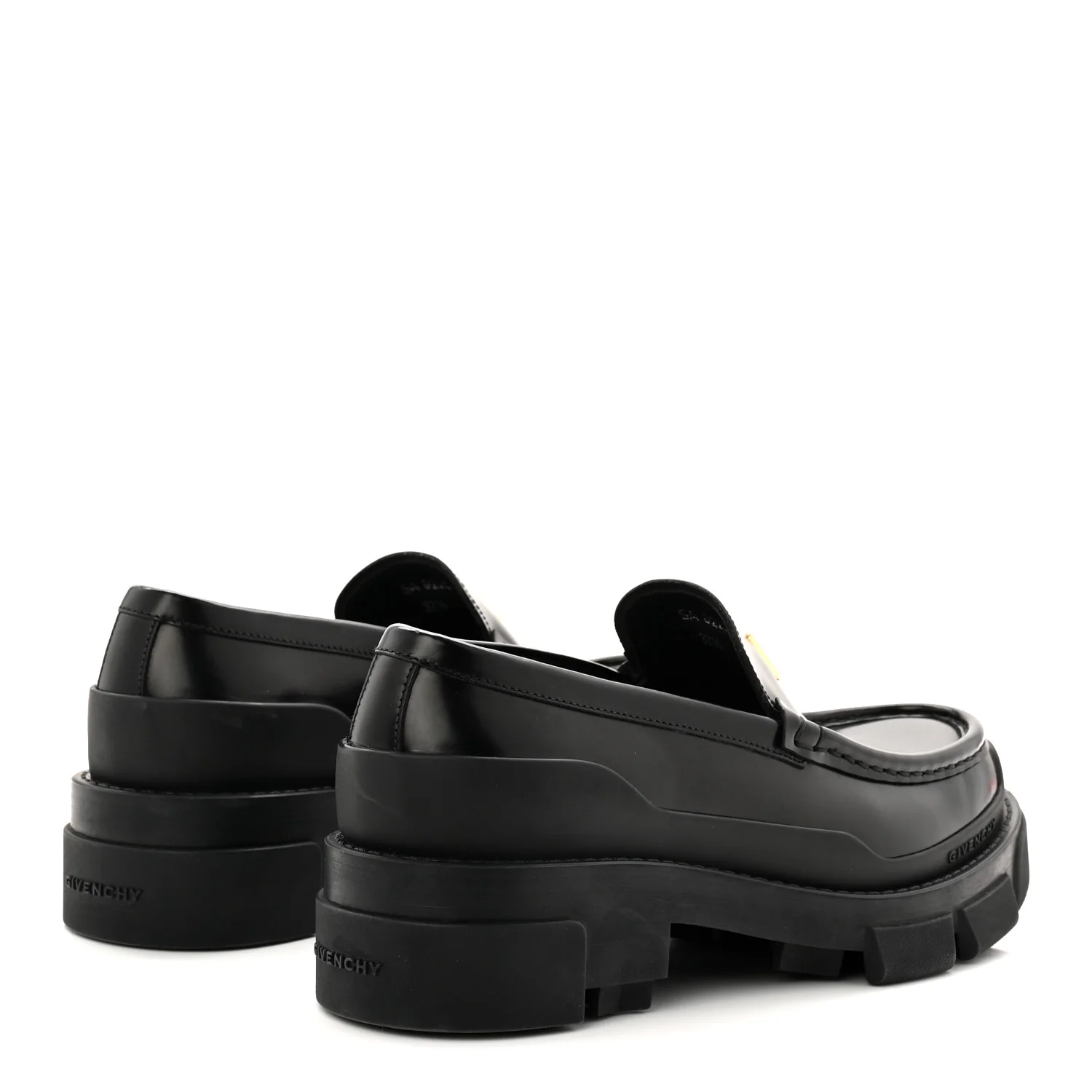 Calfskin Terra Moccassins 37.5 Black - Image 5