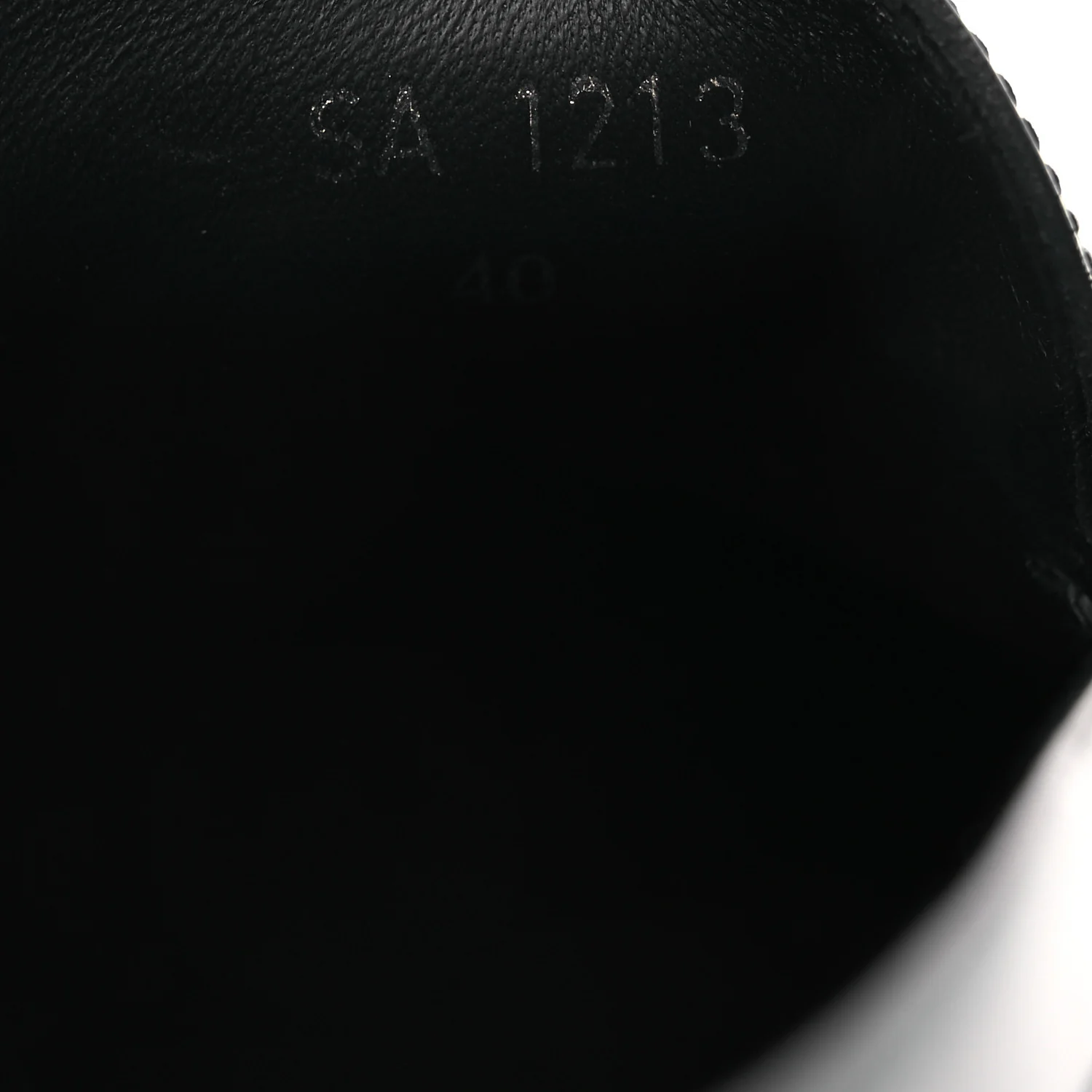 Calfskin Terra Moccassins 40 Black - Image 20