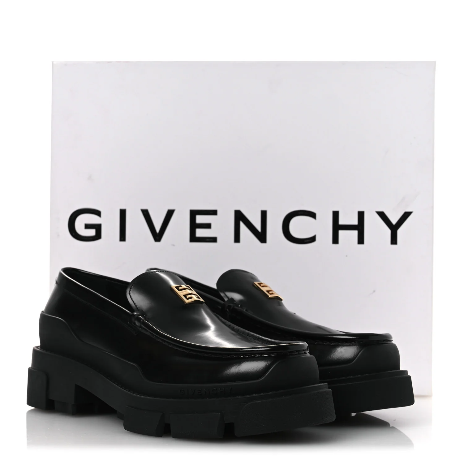 Calfskin Terra Moccassins 40 Black - Image 22