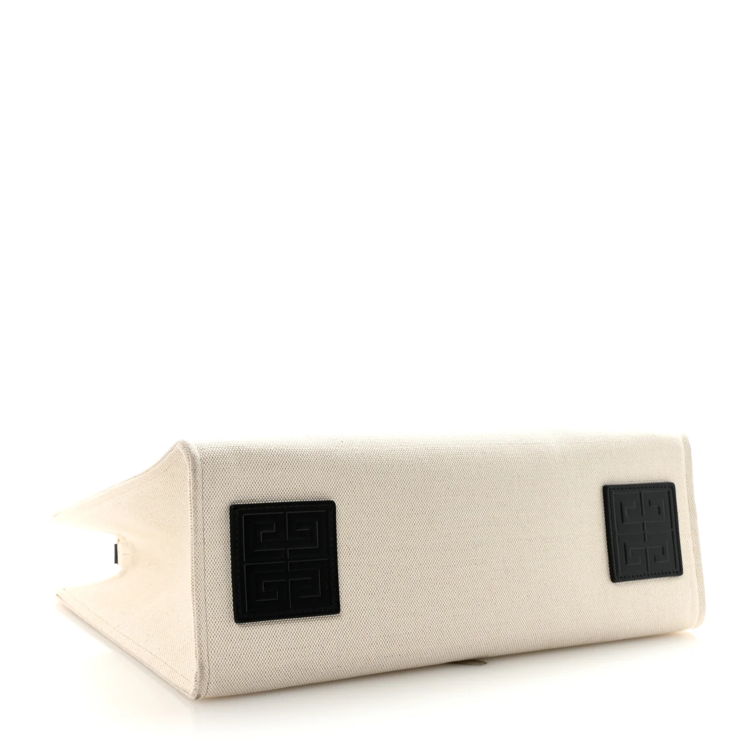 Canvas Medium G-Tote Beige Black - Image 4