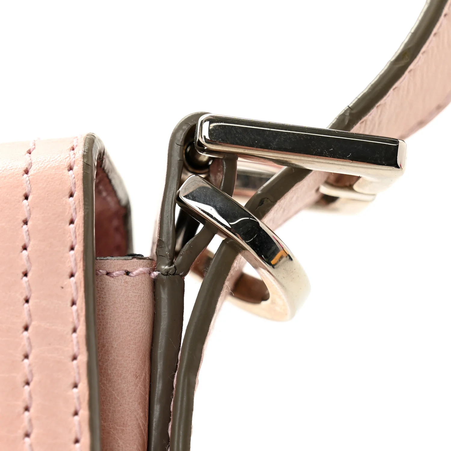 Goatskin 4G Shoulder Bag Pink - Image 11