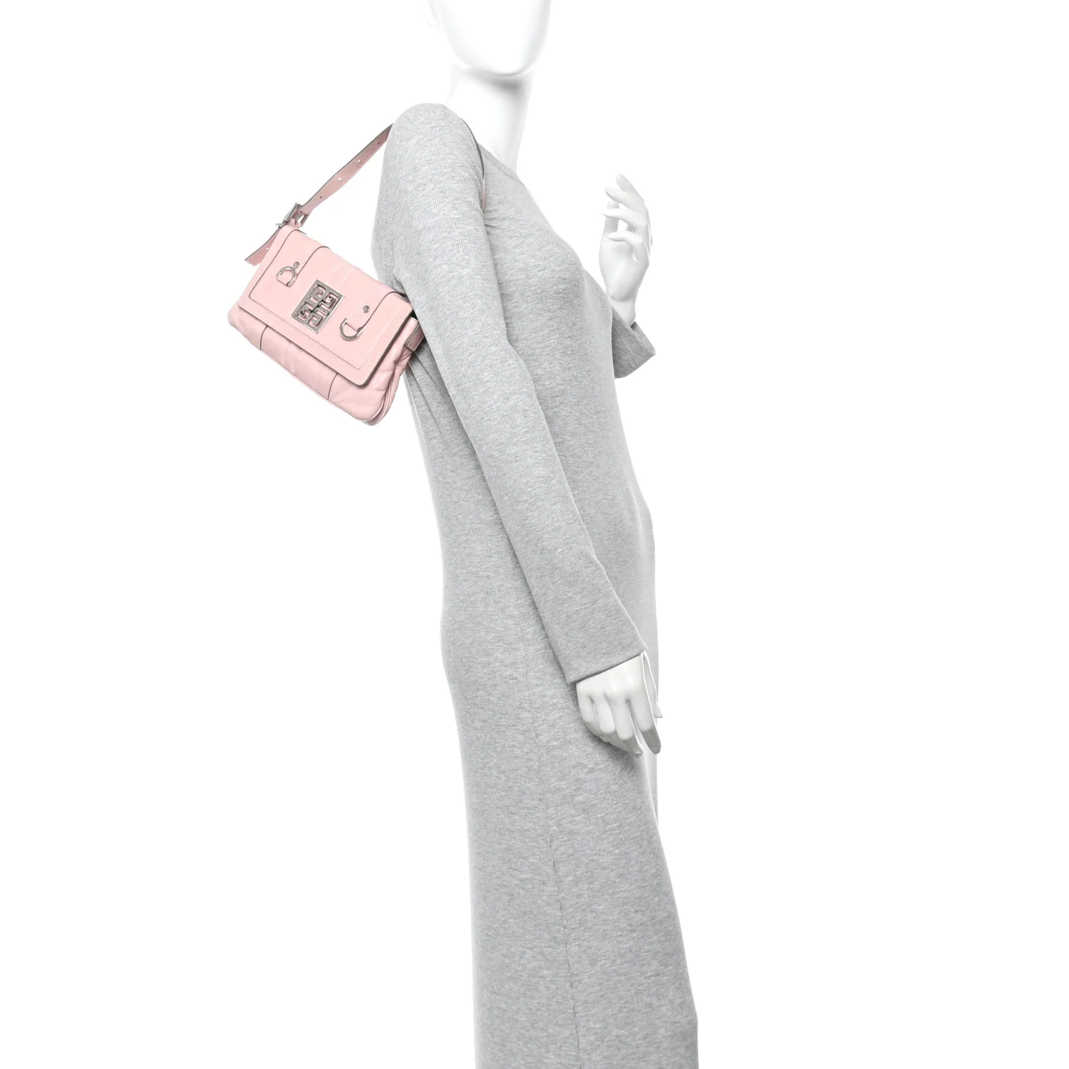 Goatskin 4G Shoulder Bag Pink - Image 2