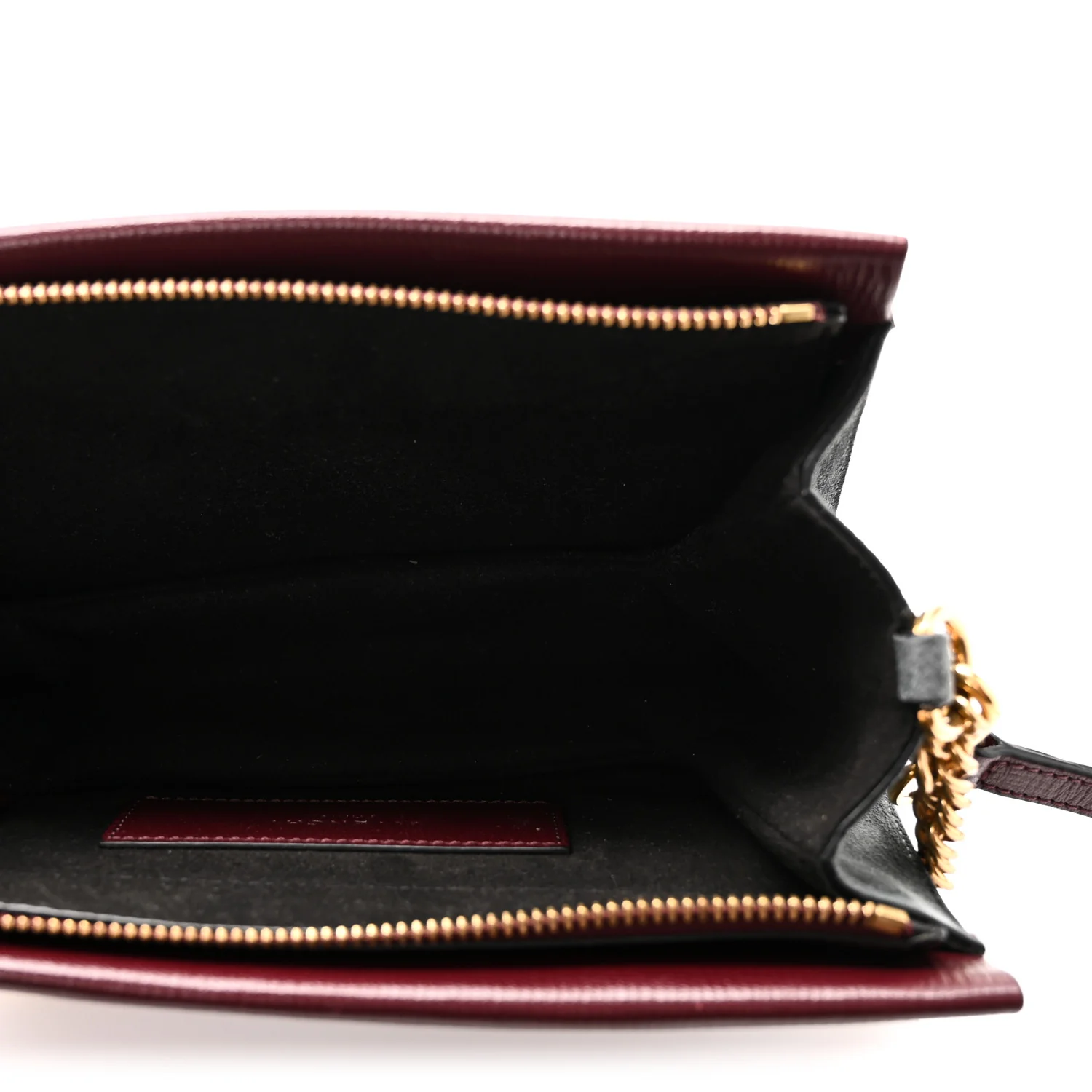 Grained Calfskin Suede Cross 3 Crossbody Bag Aubergine Graphite - Image 5