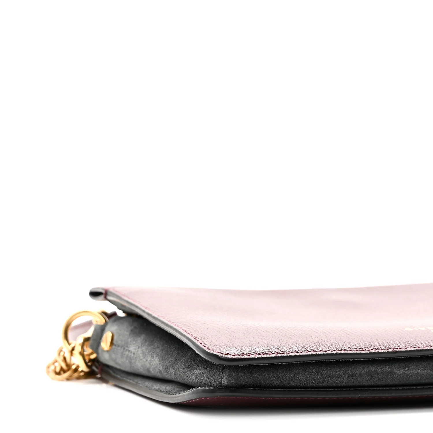 Grained Calfskin Suede Cross 3 Crossbody Bag Aubergine Graphite - Image 9