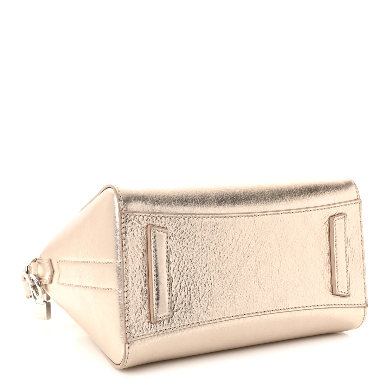 Laminated Lambskin Mini Antigona Gold - Image 4
