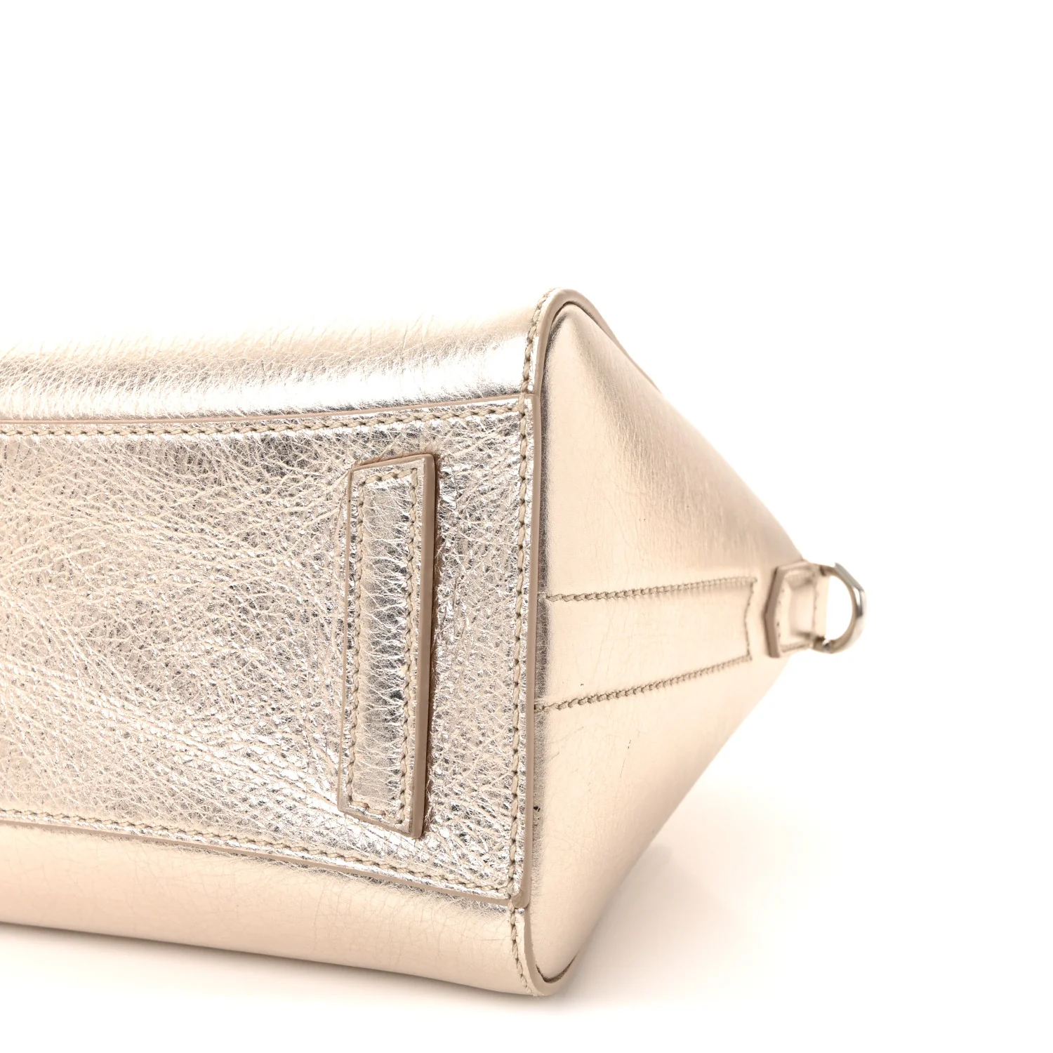 Laminated Lambskin Mini Antigona Gold - Image 9