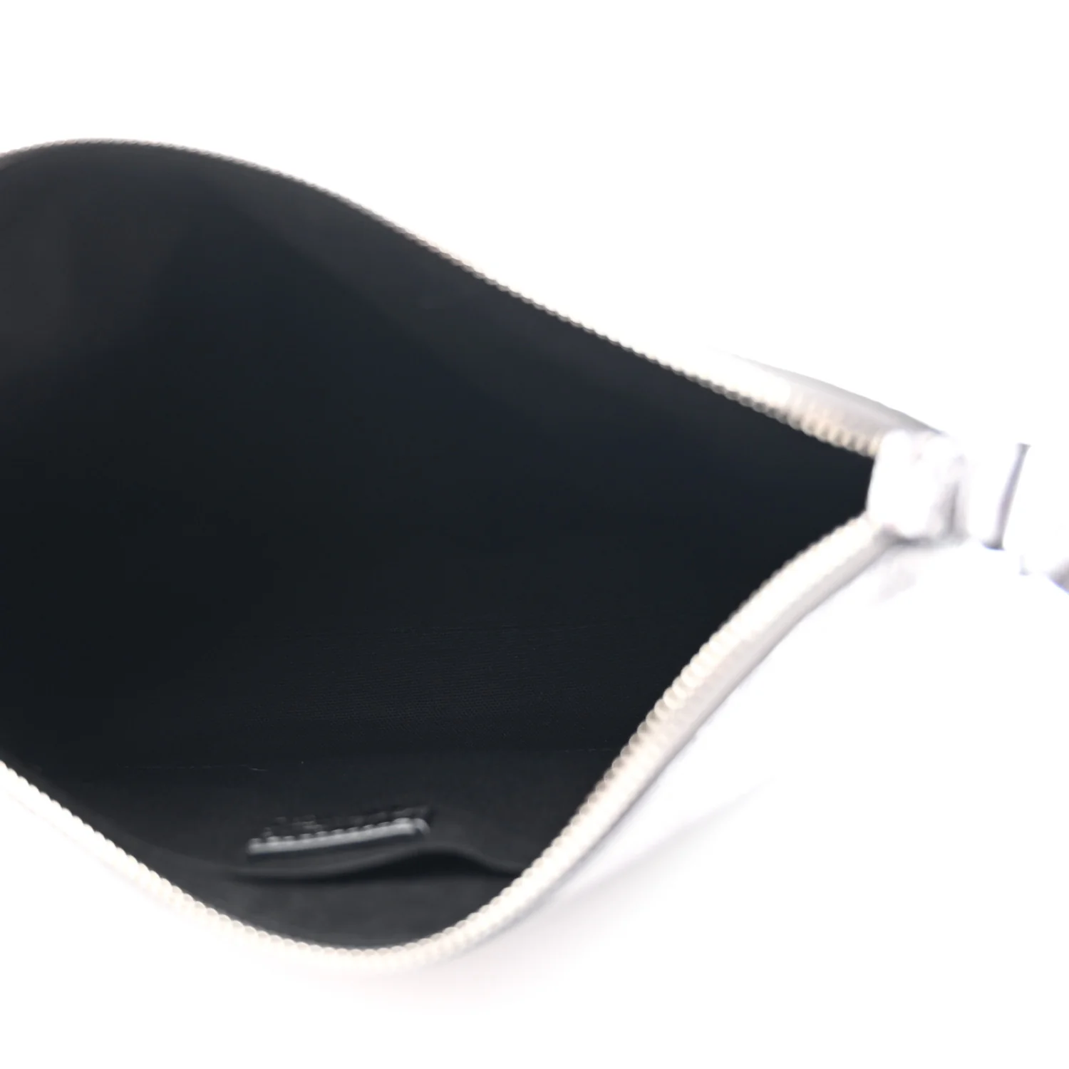 Metallic Calfskin Small Voyou Bag Silver - Image 5