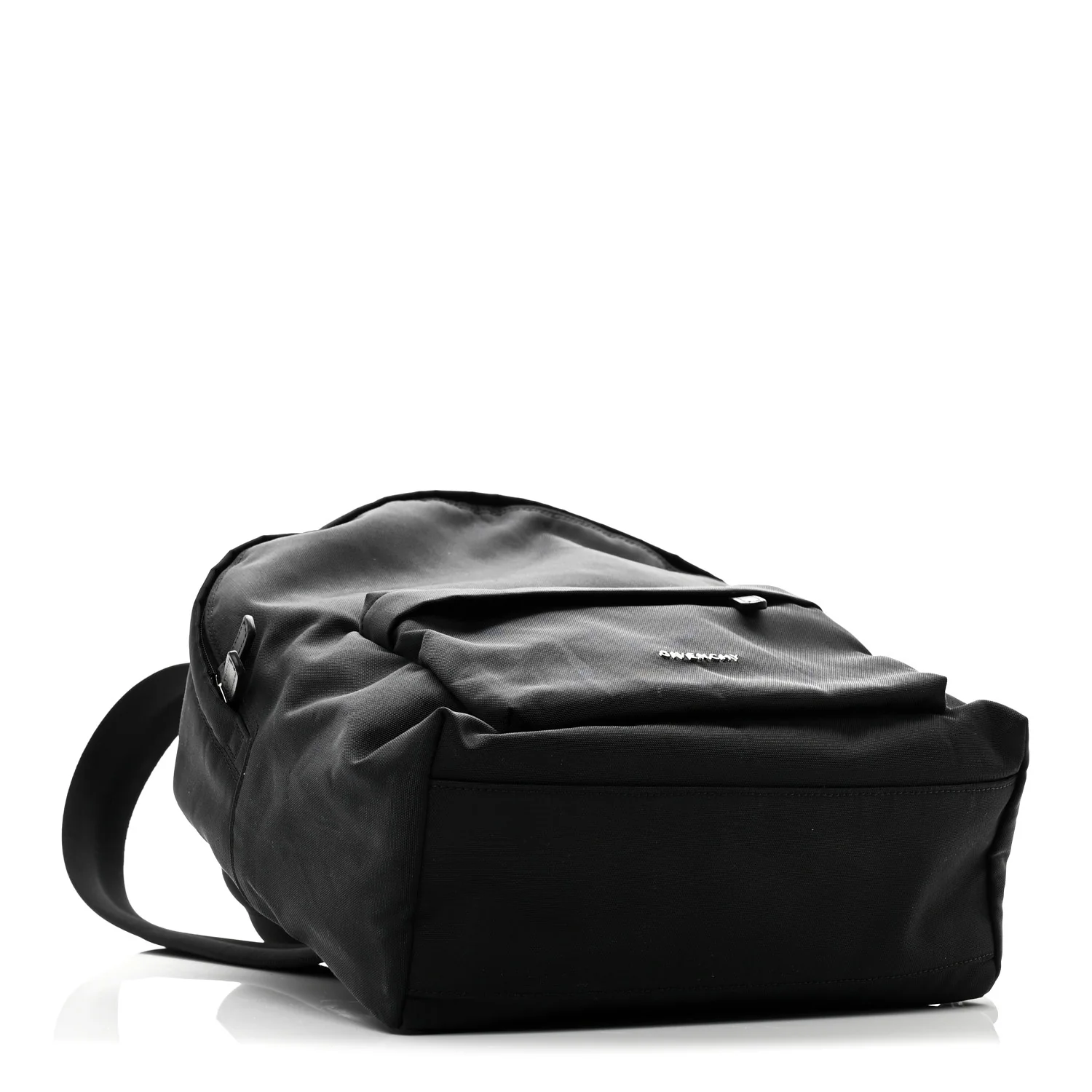 Nylon Essential Backpack Black White - Image 4