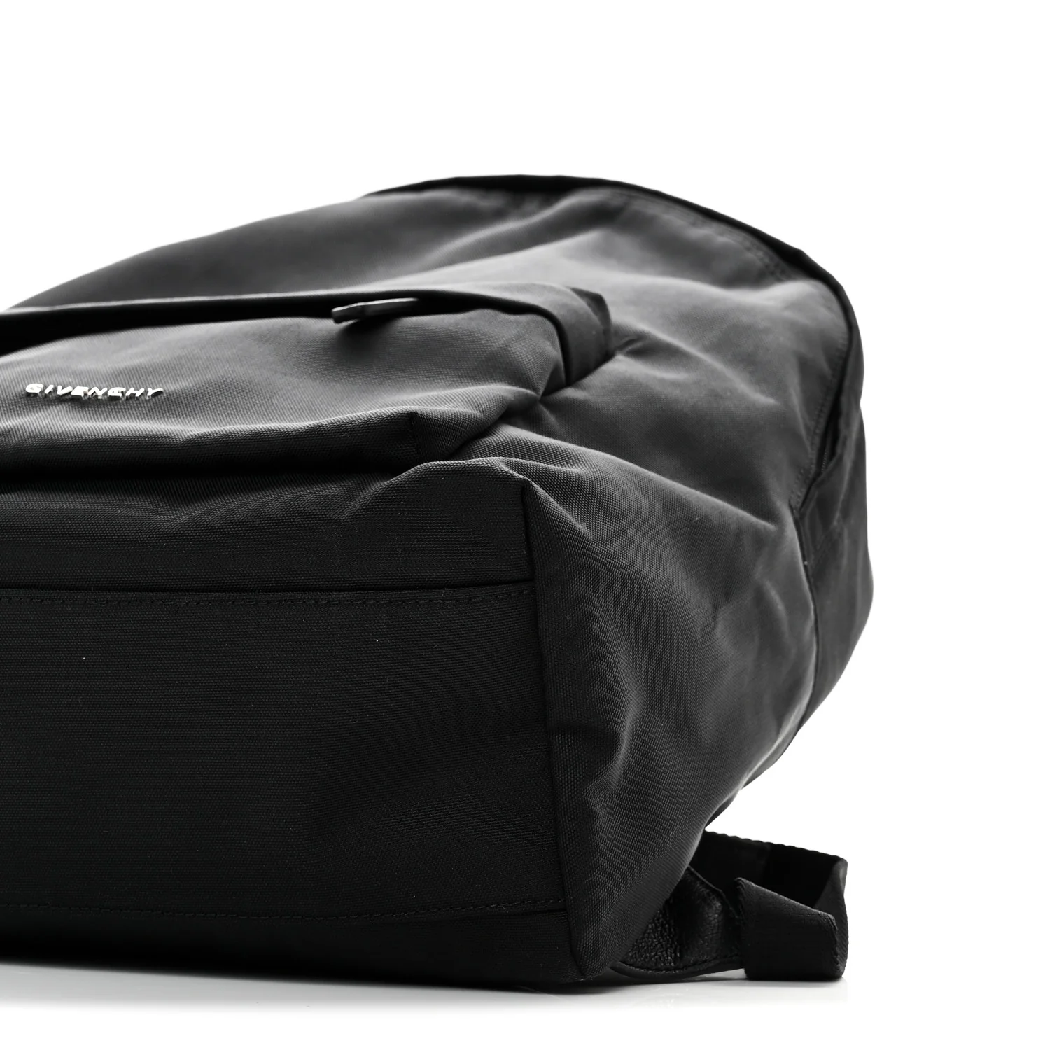 Nylon Essential Backpack Black White - Image 9