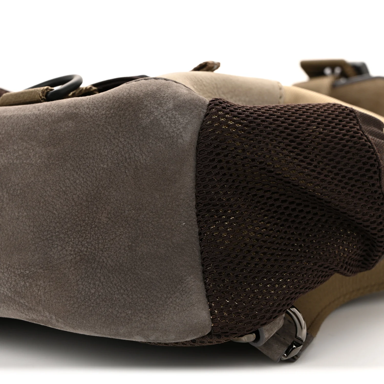 Nylon Nubuck G-Trail Small Sling Bag Taupe Anthracite Sand - Image 10