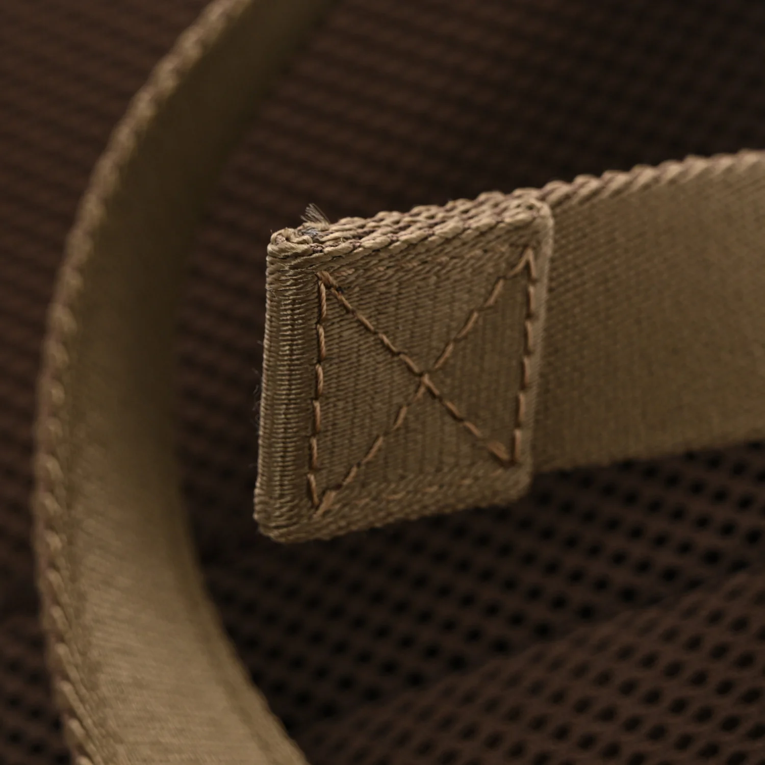 Nylon Nubuck G-Trail Small Sling Bag Taupe Anthracite Sand - Image 12