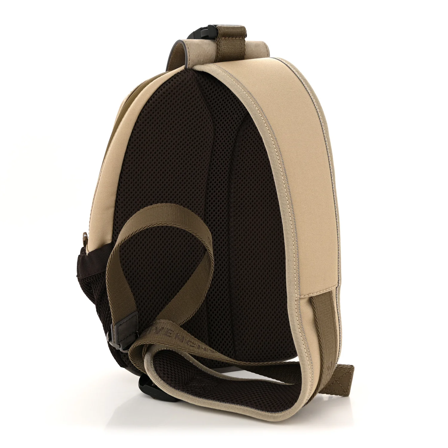 Nylon Nubuck G-Trail Small Sling Bag Taupe Anthracite Sand - Image 3