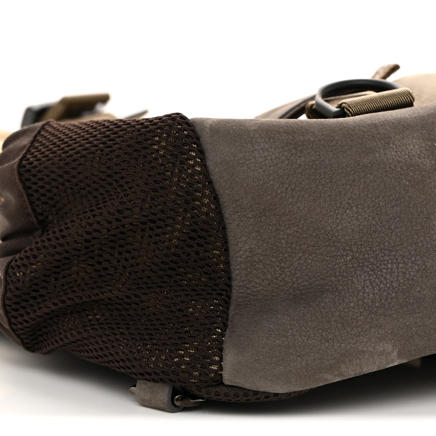 Nylon Nubuck G-Trail Small Sling Bag Taupe Anthracite Sand - Image 9