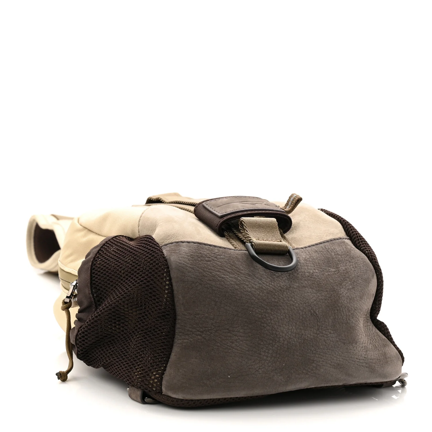 Nylon Nubuck G-Trail Small Sling Bag Taupe Anthracite Sand - Image 4