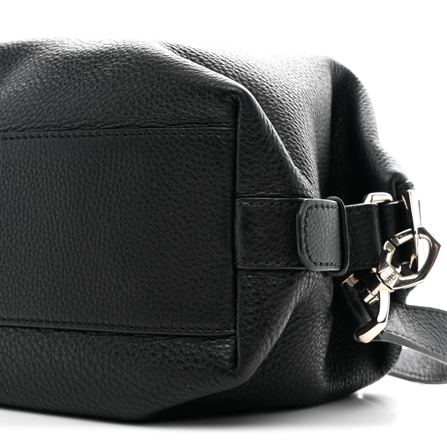 Pebbled Calfskin Small Nightingale Black - Image 10