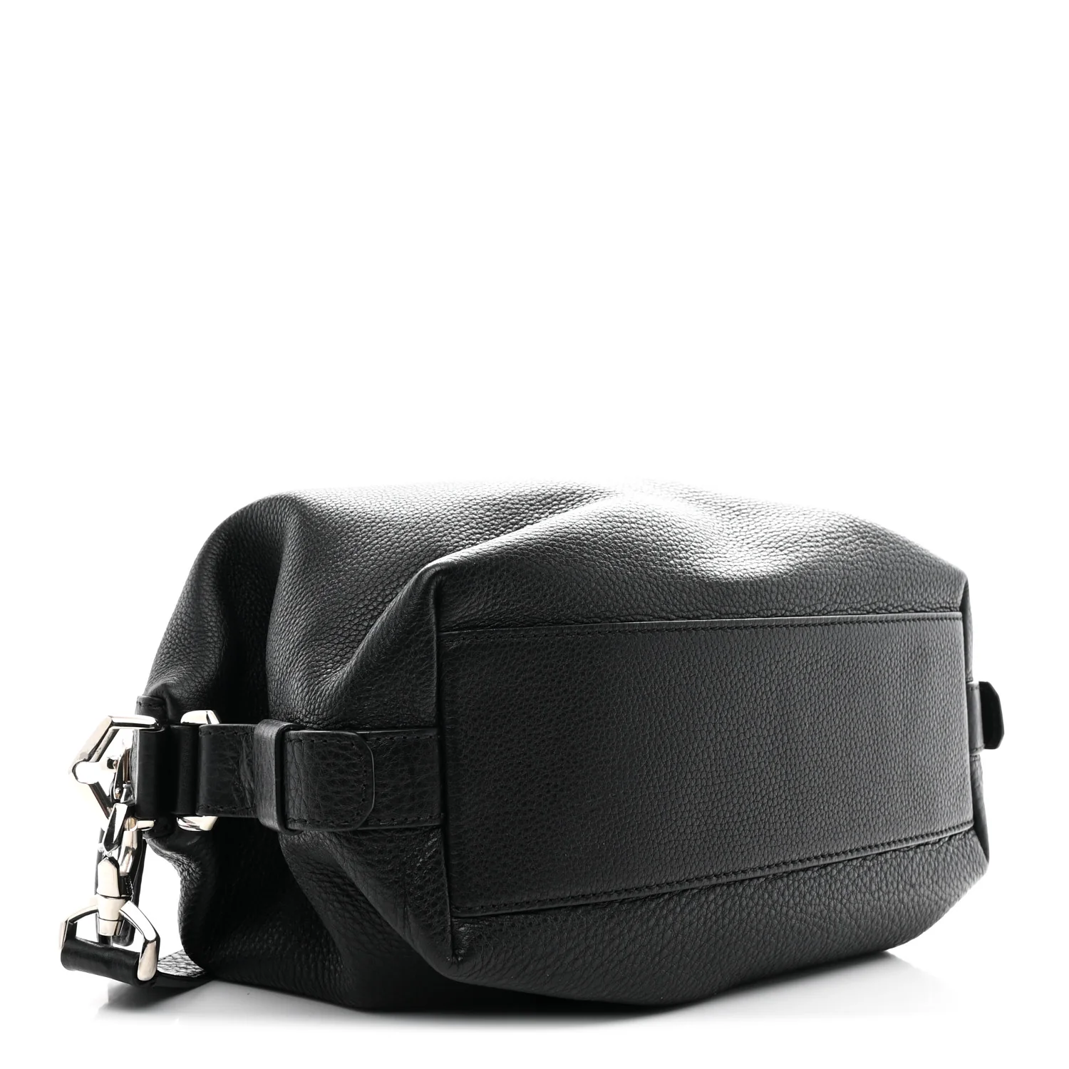 Pebbled Calfskin Small Nightingale Black - Image 4