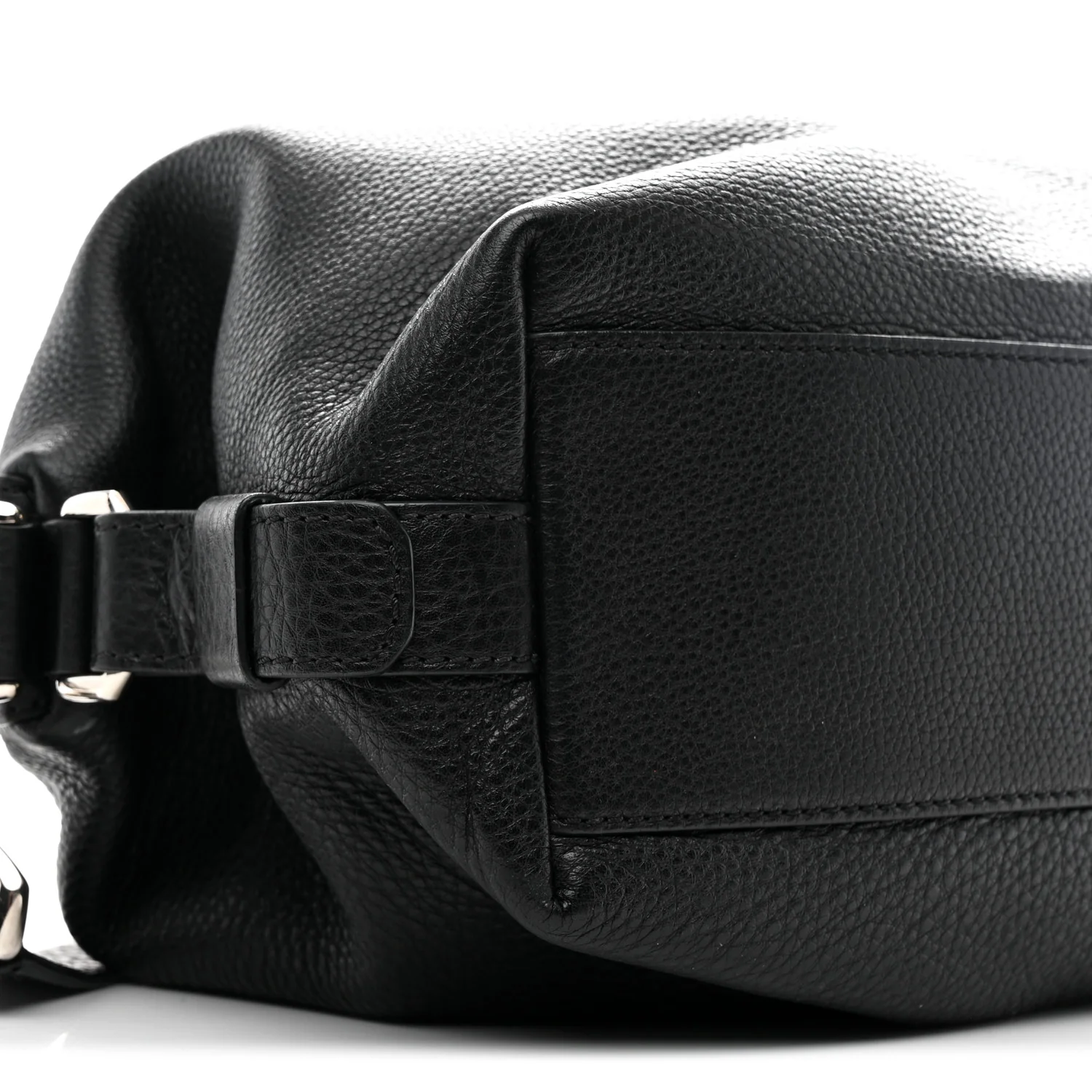 Pebbled Calfskin Small Nightingale Black - Image 9
