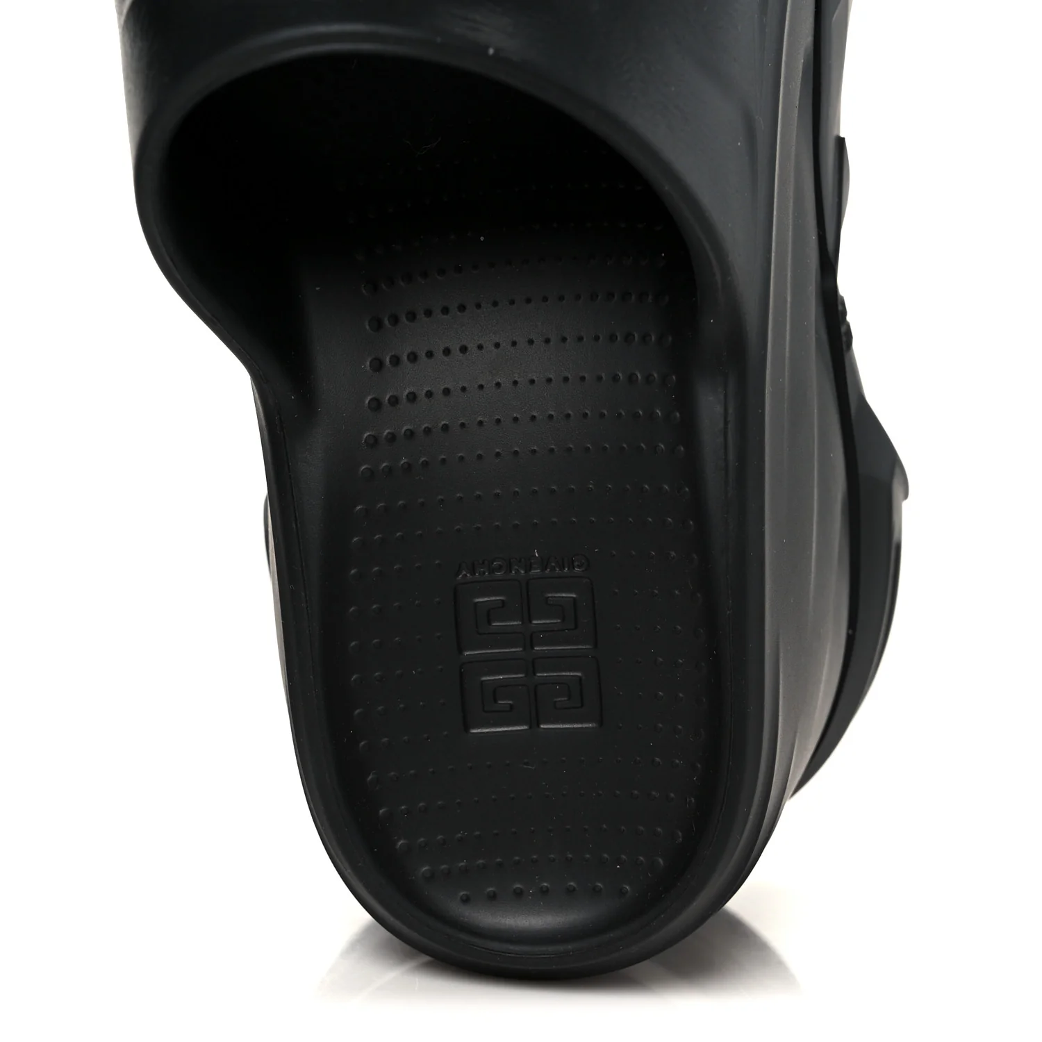 Rubber Marshmallow Wedge Sandals 37 Black - Image 7