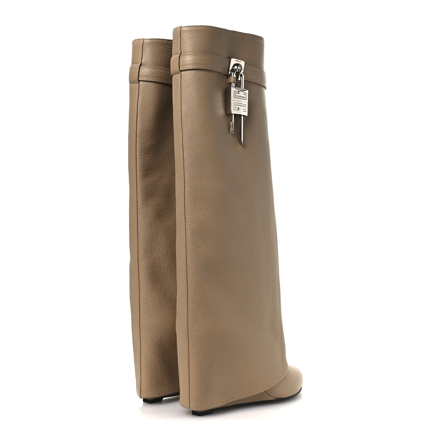 Shark Lock Pant Boots 41 Natural Beige - Image 5