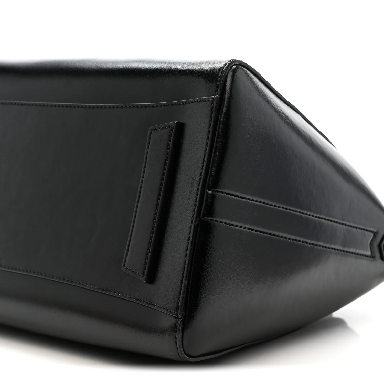Shiny Lord Calfskin Medium Antigona Black - Image 10