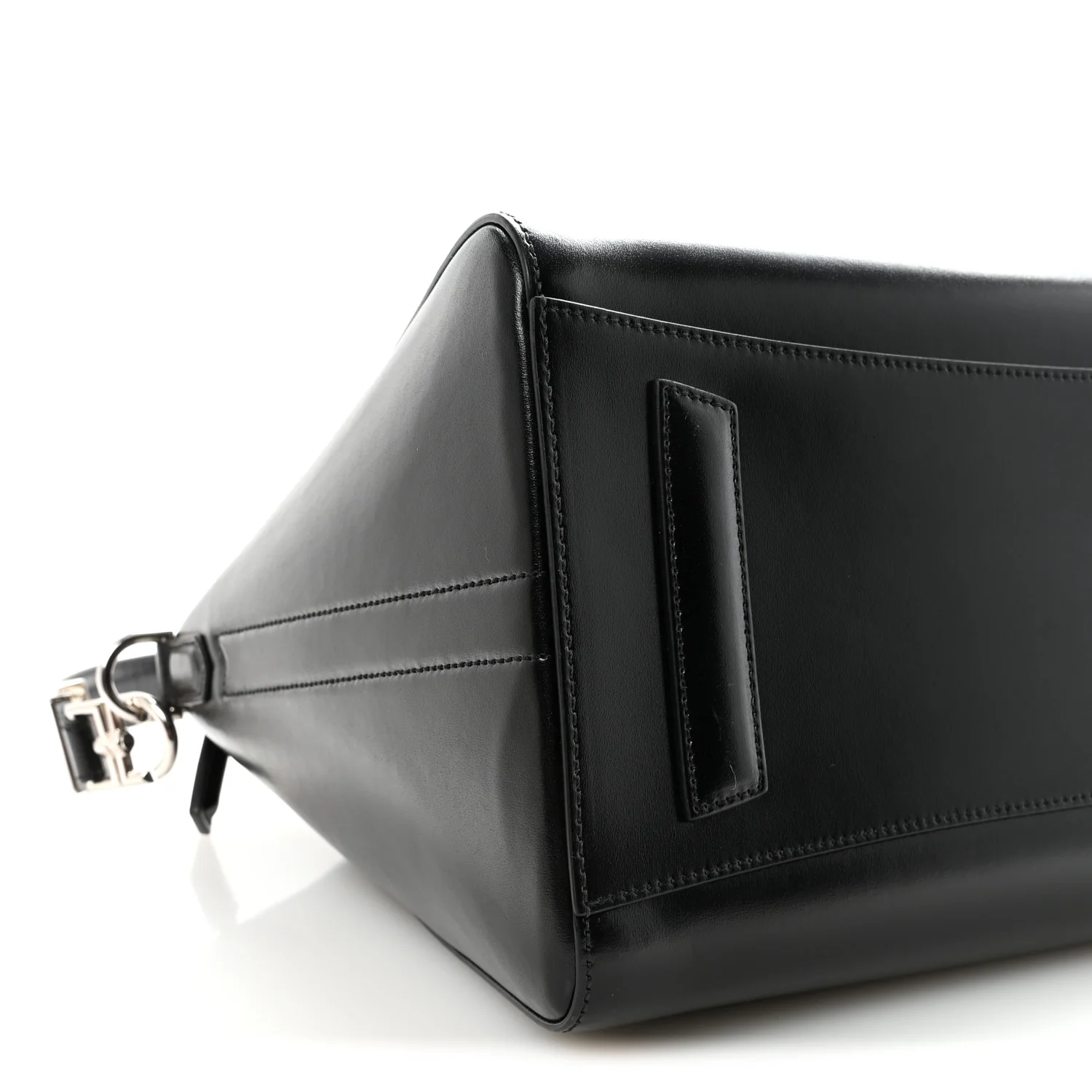 Shiny Lord Calfskin Medium Antigona Black - Image 15