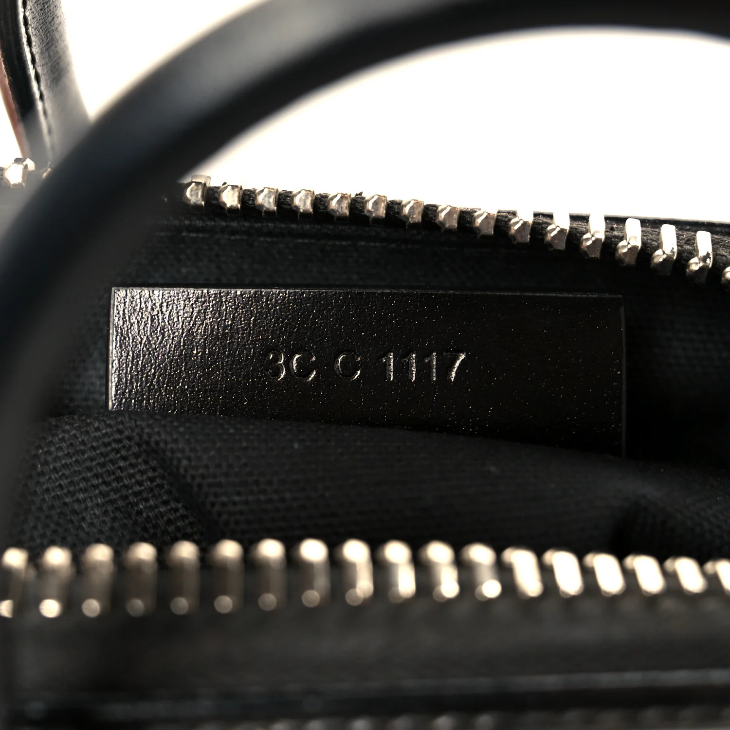 Shiny Lord Calfskin Mini Antigona Black - Image 7