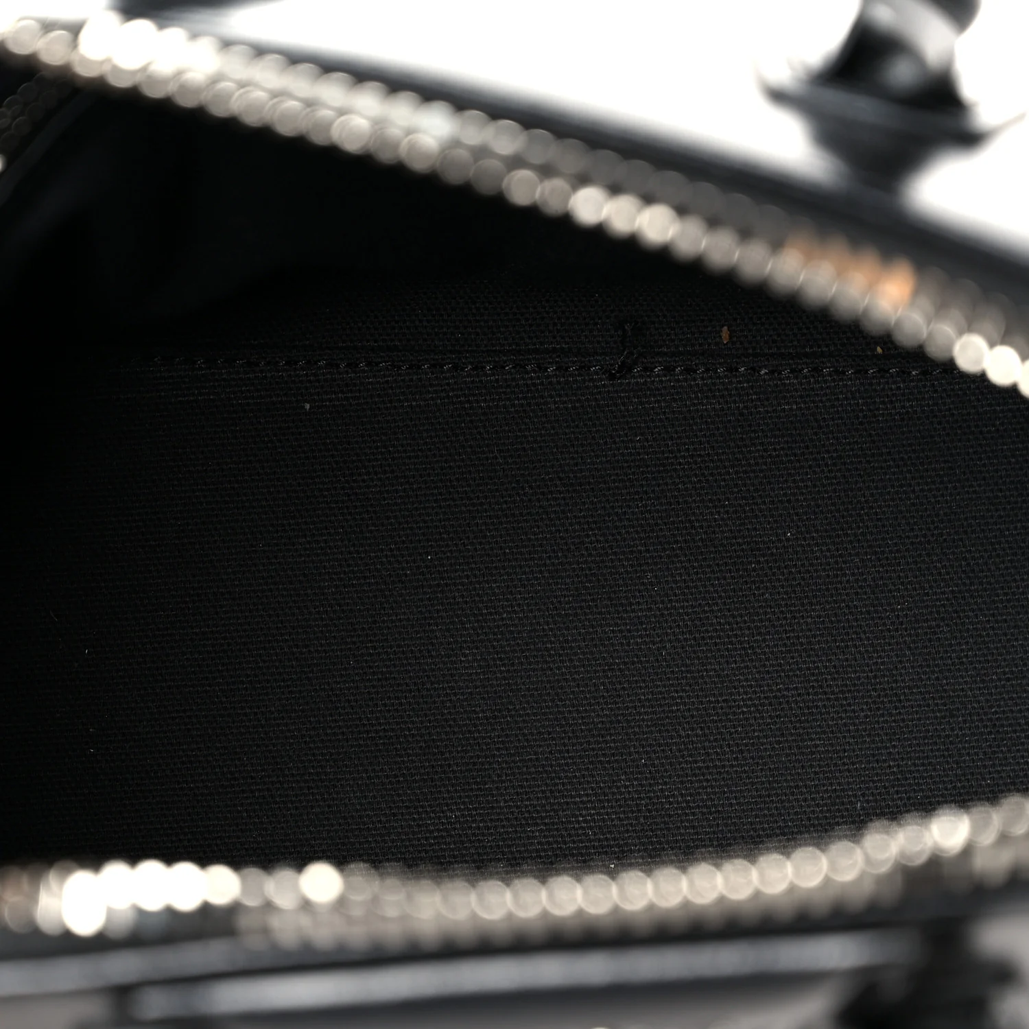 Shiny Lord Calfskin Mini Antigona Black - Image 5