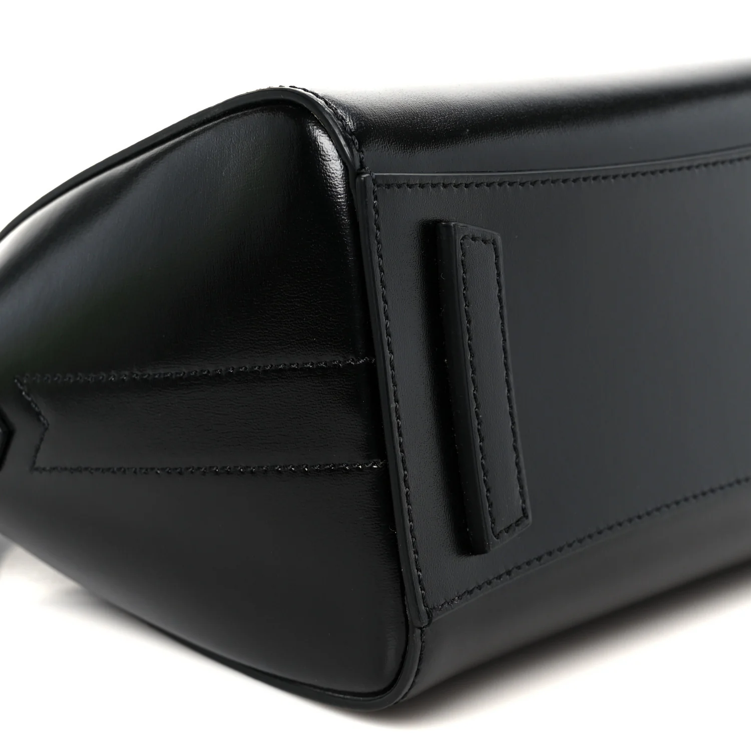 Shiny Lord Calfskin Mini Antigona Black - Image 9