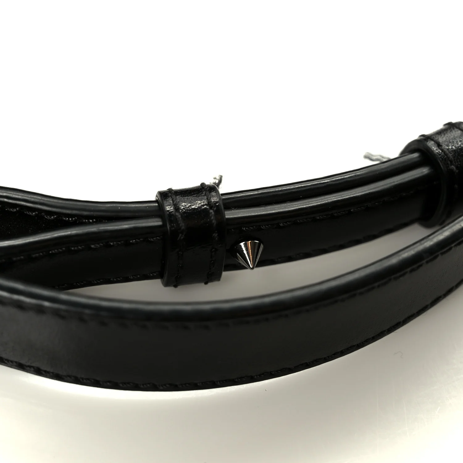 Shiny Lord Calfskin Mini Antigona Black - Image 22