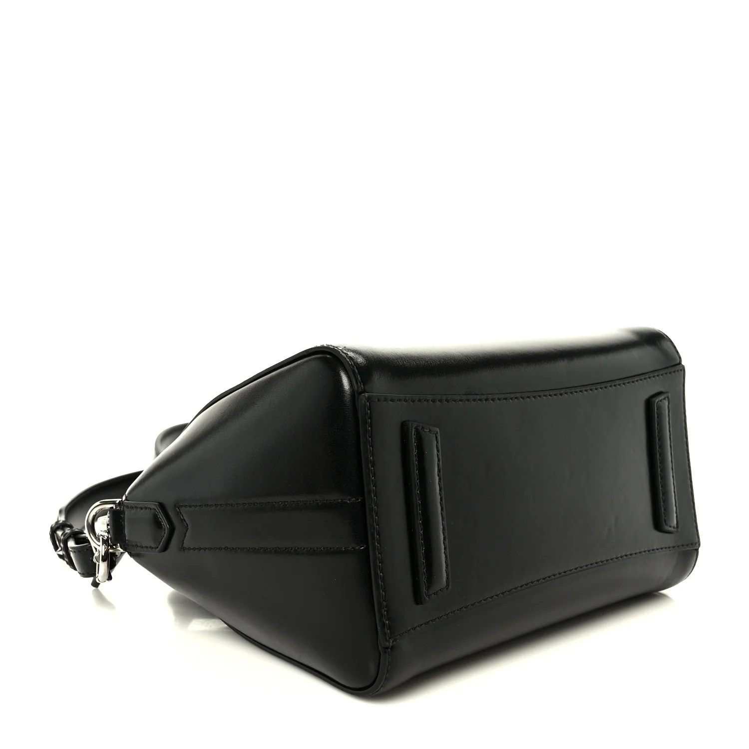 Shiny Lord Calfskin Mini Antigona Black - Image 7