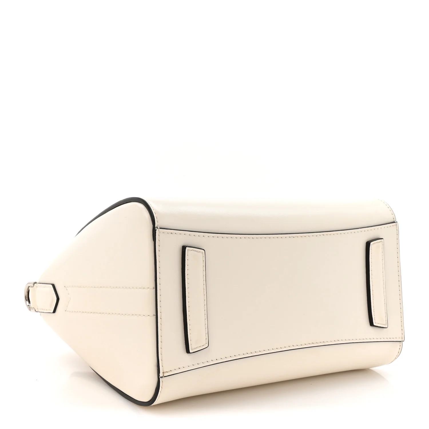 Shiny Lord Calfskin Mini Antigona Ivory - Image 4