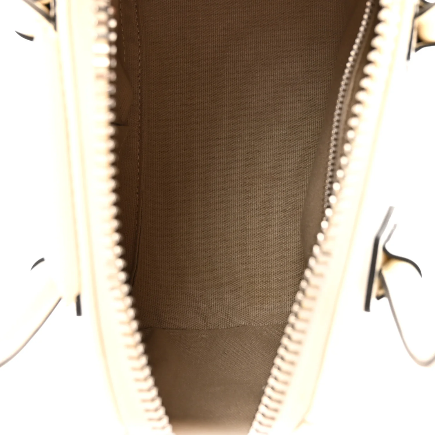 Shiny Lord Calfskin Mini Antigona Ivory - Image 5