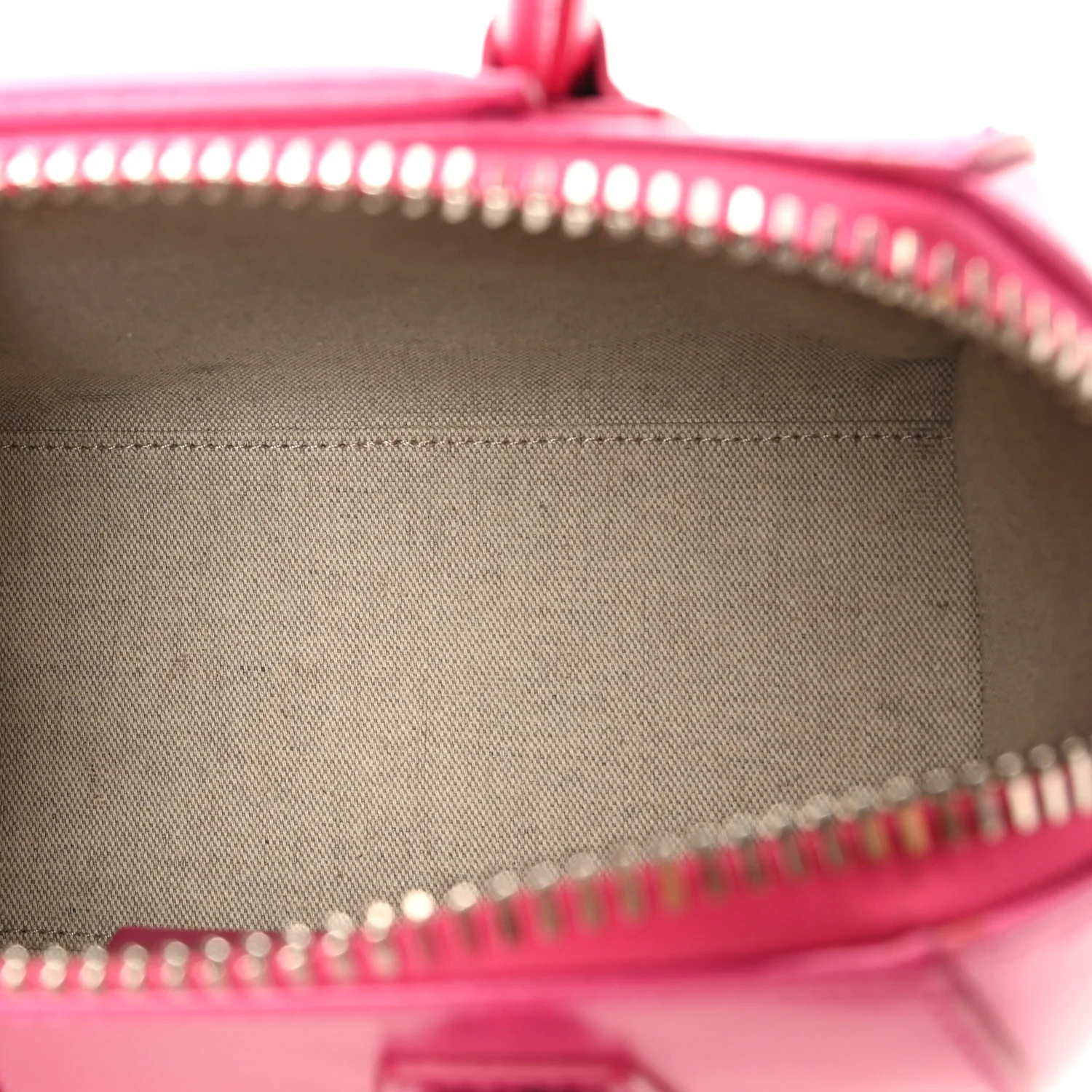 Shiny Lord Calfskin Mini Antigona Shocking Pink - Image 5