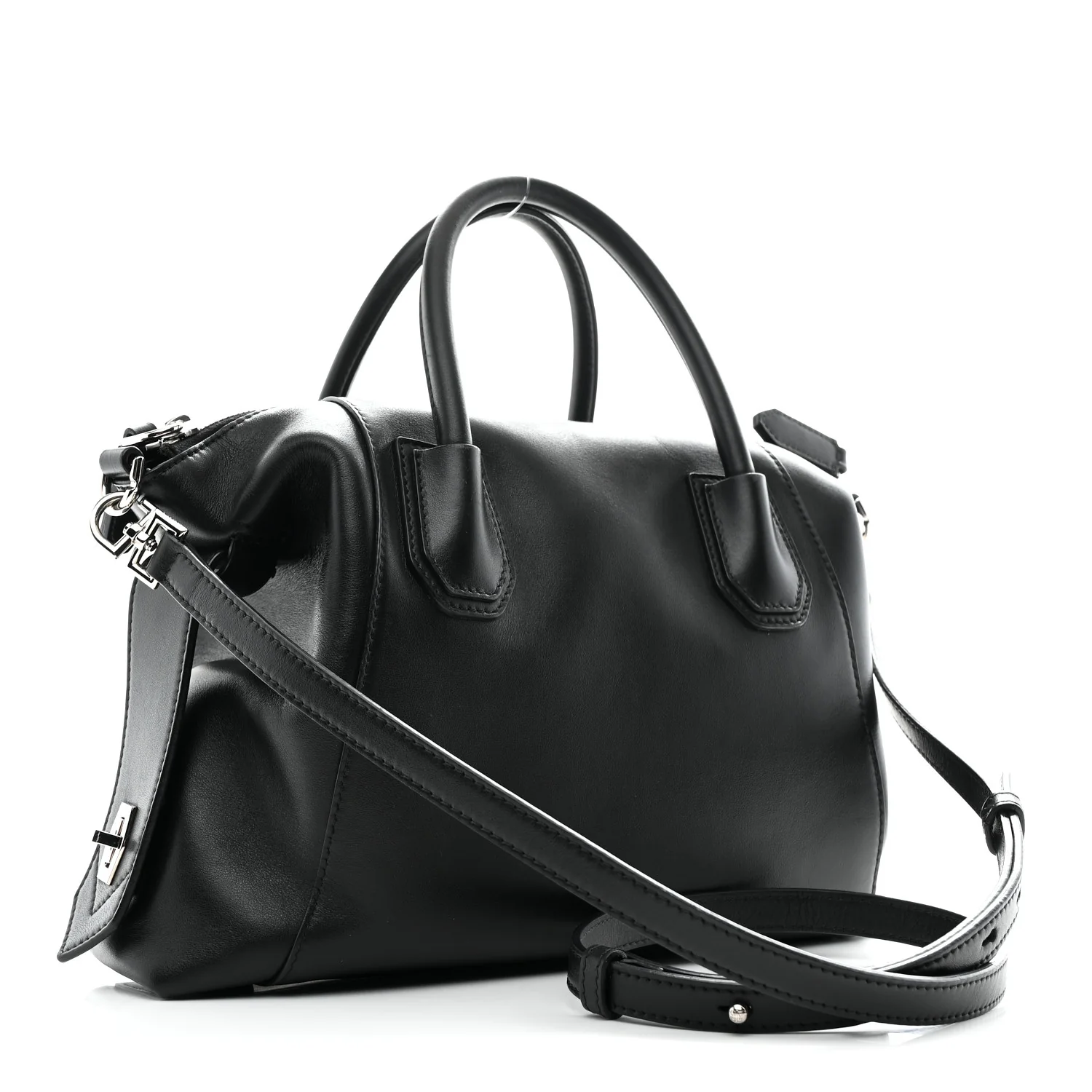 Smooth Calfskin Small Soft Antigona Black - Image 5