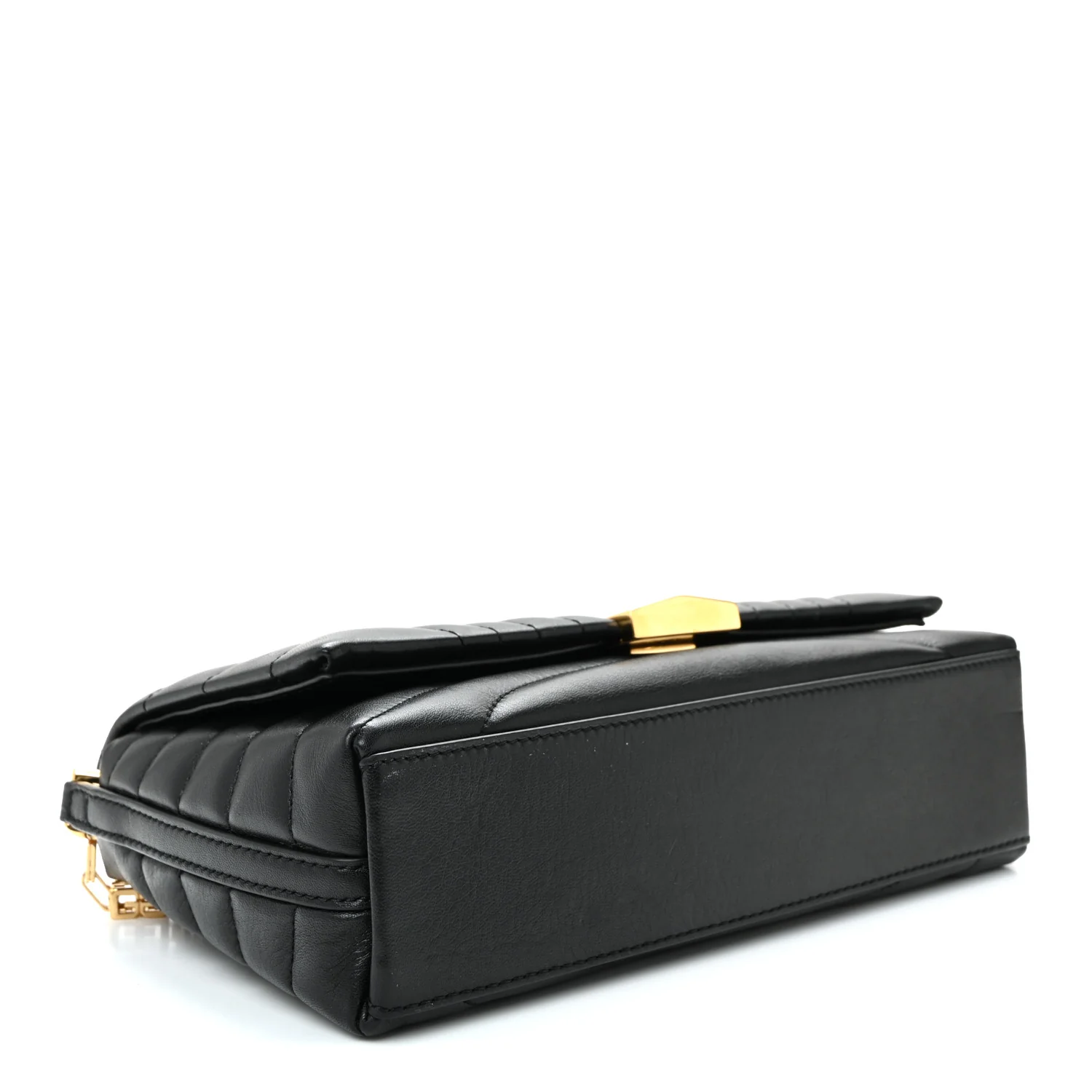 Soft Calfskin 4G Quilted Small Shoulder Bag Black - Image 4