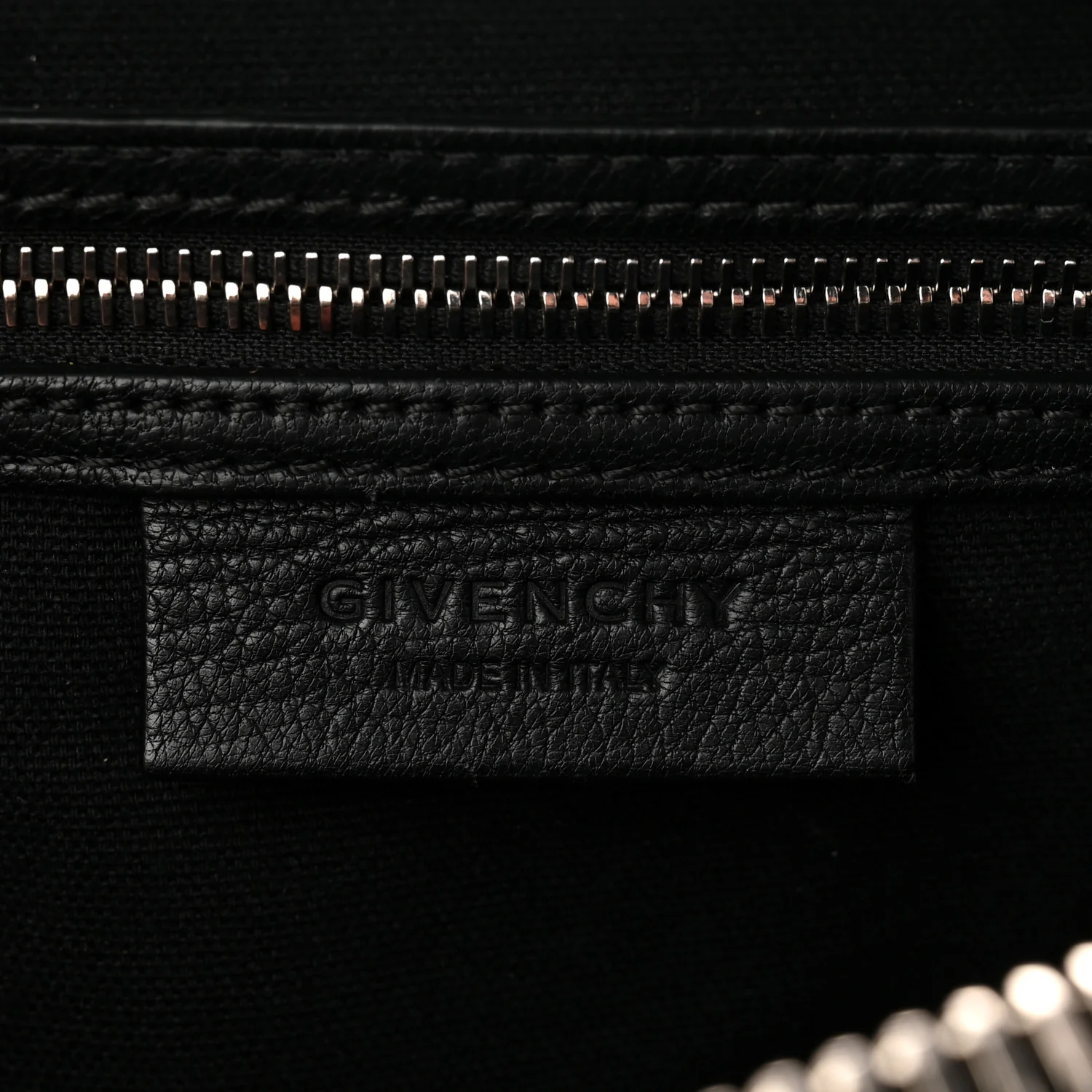 Sugar Goatskin Large Antigona Black - Image 6