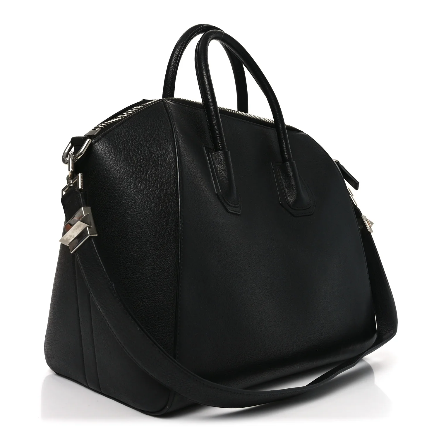 Sugar Goatskin Medium Antigona Black - Image 3