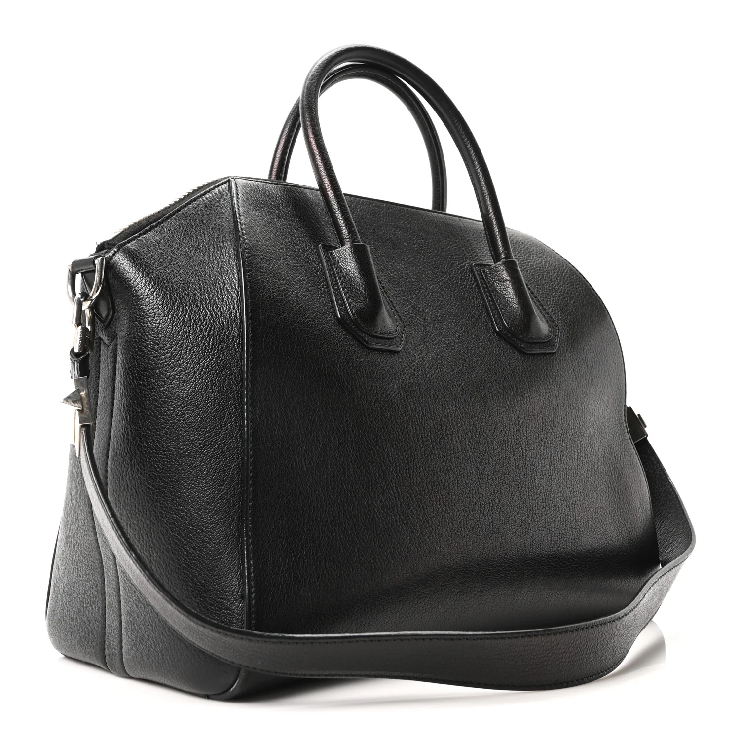 Sugar Goatskin Medium Antigona Black - Image 3