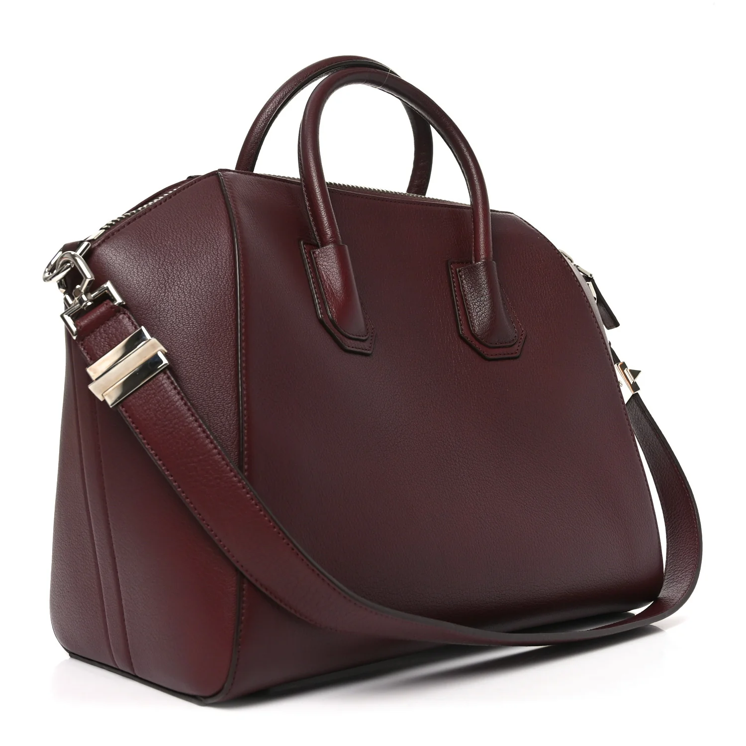 Sugar Goatskin Medium Antigona Oxblood - Image 3