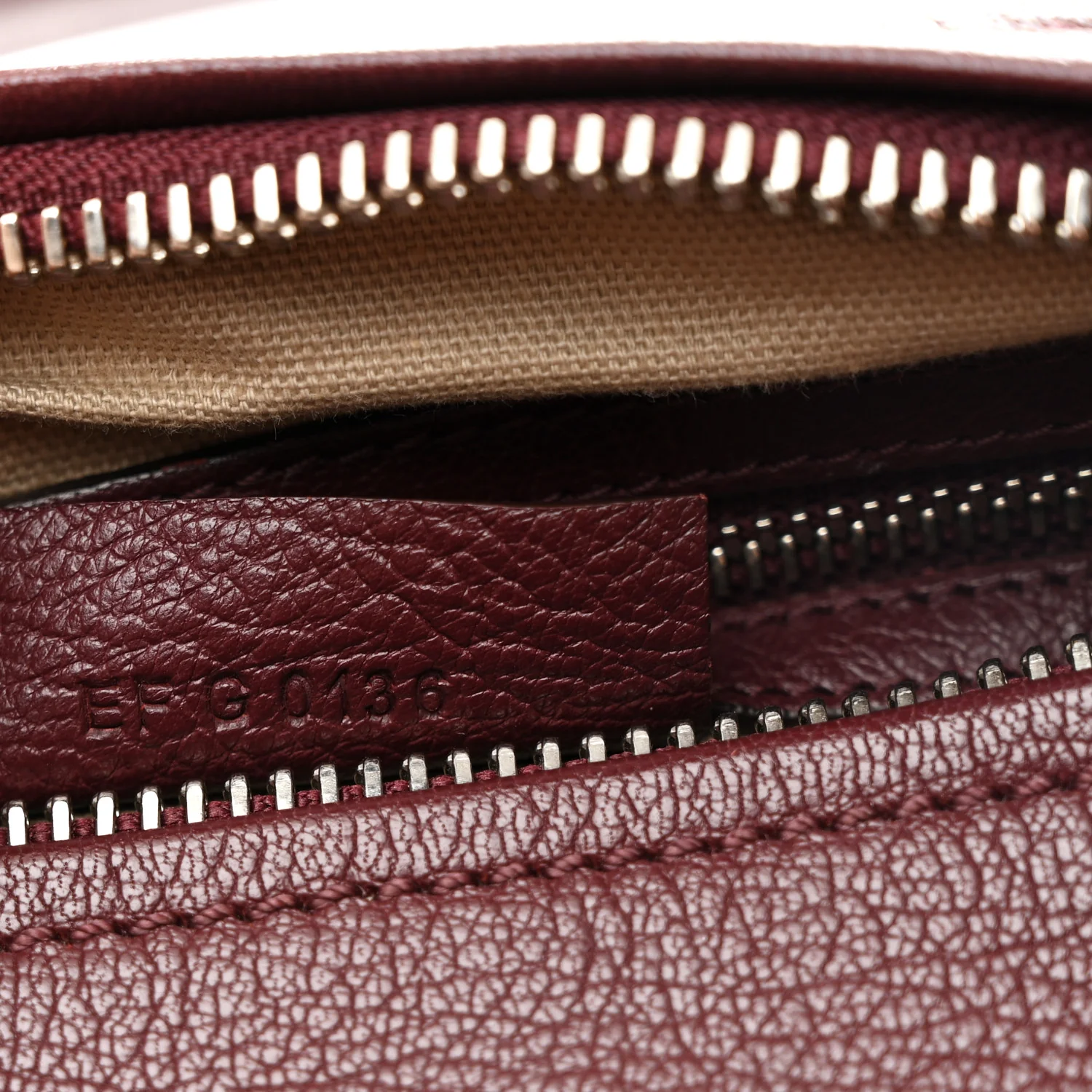 Sugar Goatskin Medium Pandora Oxblood - Image 8