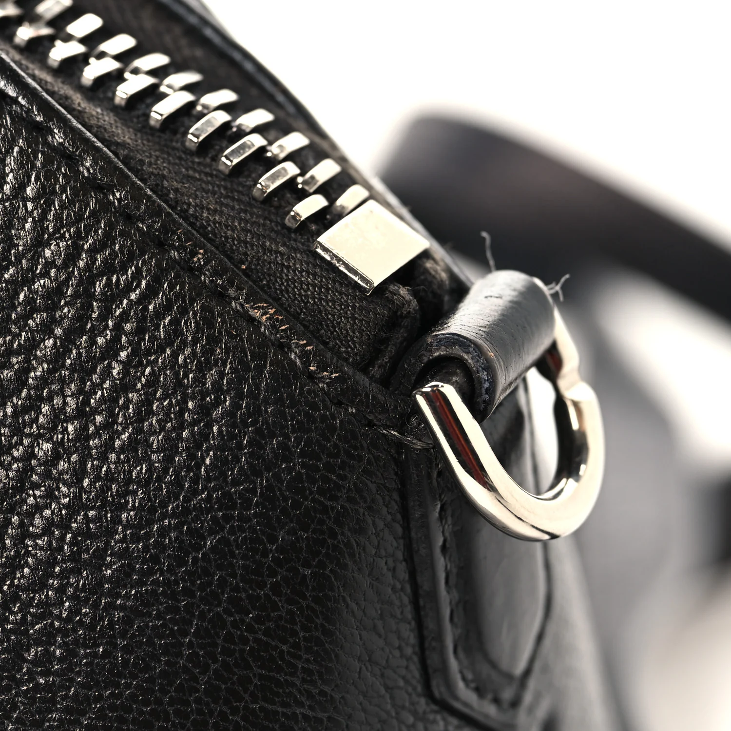 Sugar Goatskin Mini Antigona Black - Image 13