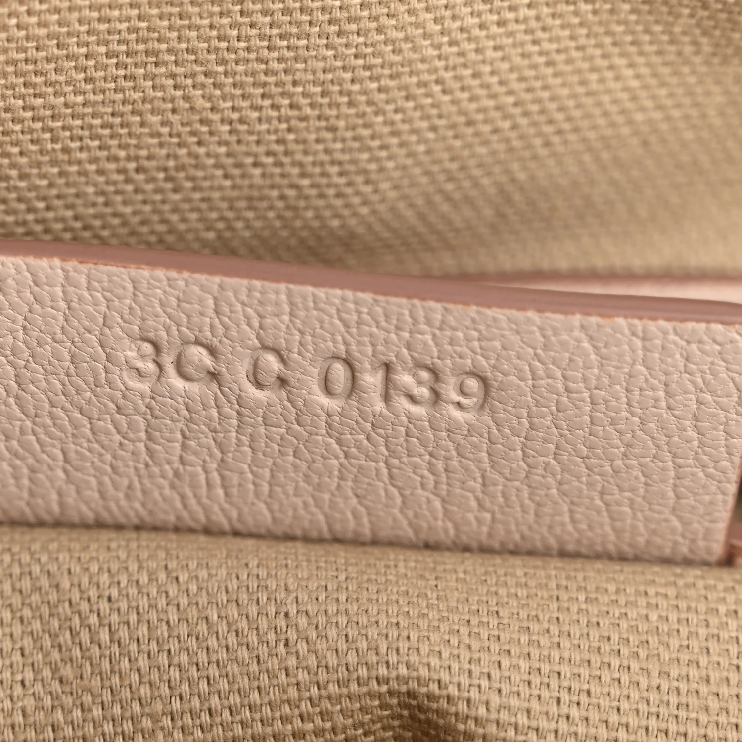 Sugar Goatskin Mini Antigona Pale Pink - Image 7